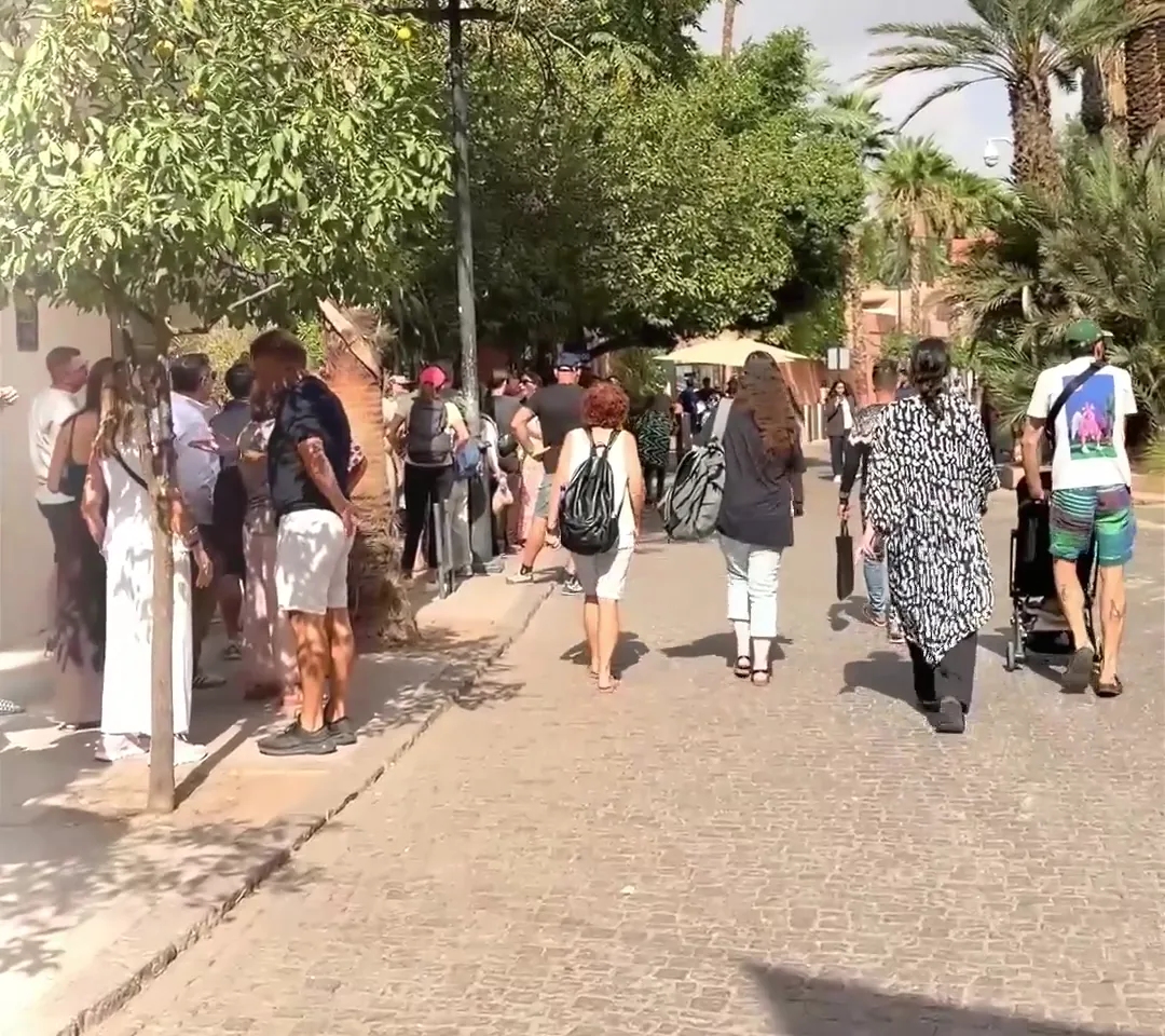 Rue de Marrakech, quartier Majorelle