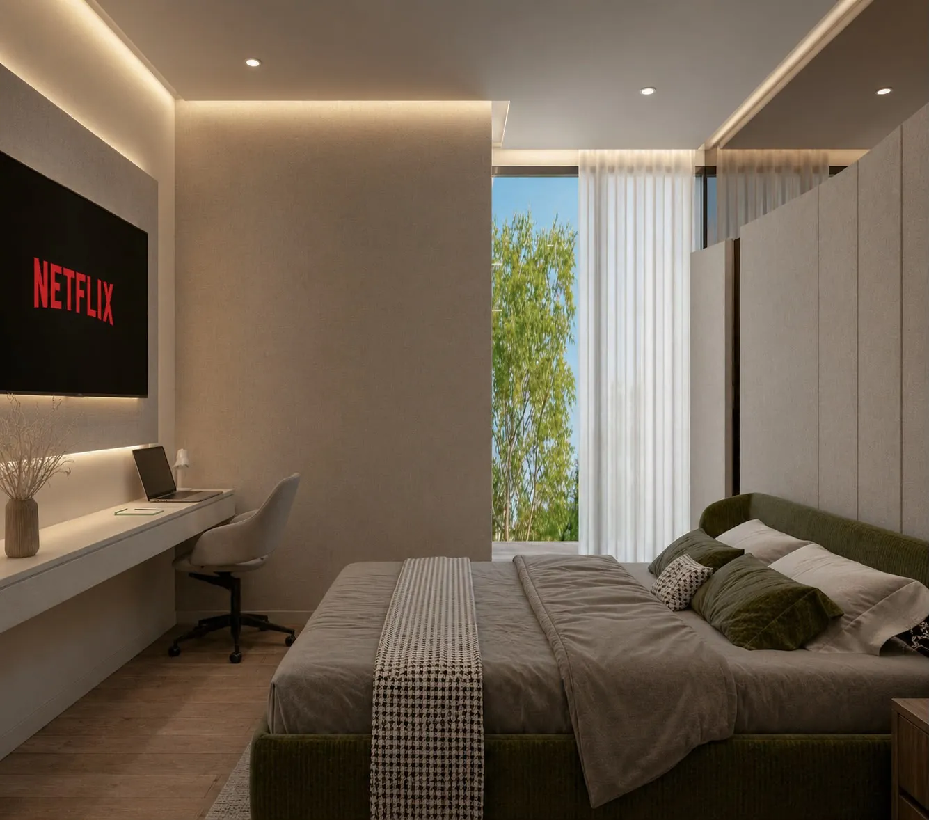 Studio meublé à Neosquare Majorelle